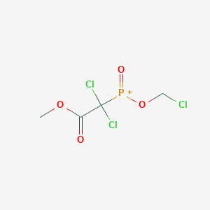 (Chloromethoxy)(1,1-dichloro-2-methoxy-2-oxoethyl)oxophosphanium