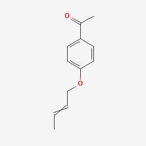 1-{4-[(But-2-en-1-yl)oxy]phenyl}ethan-1-one