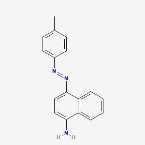 4-[(E)-(4-Methylphenyl)diazenyl]naphthalen-1-amine