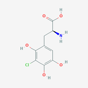 3-Chloro-2,5-dihydroxy-L-tyrosine