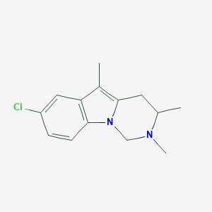 7-Chloro-2,3,5-trimethyl-1,2,3,4-tetrahydropyrimido[1,6-a]indole