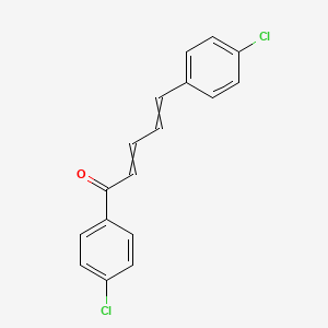 1,5-Bis(4-chlorophenyl)penta-2,4-dien-1-one