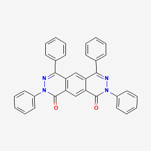 2,4,6,8-Tetraphenylpyridazino[4,5-g]phthalazine-1,9(2H,8H)-dione