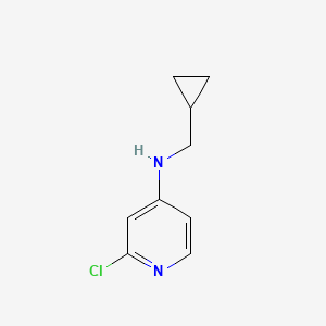 2-chloro-N-(cyclopropylmethyl)pyridin-4-amine