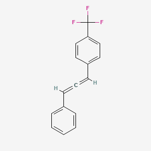 Benzene, 1-(3-phenyl-1,2-propadienyl)-4-(trifluoromethyl)-