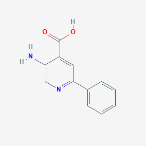 5-Amino-2-phenylisonicotinic acid