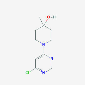 1-(6-Chloropyrimidin-4-yl)-4-methylpiperidin-4-ol