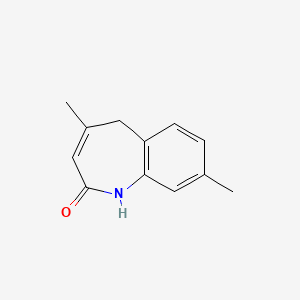 2H-1-Benzazepin-2-one, 1,5-dihydro-4,8-dimethyl-