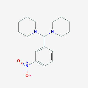 1,1'-[(3-Nitrophenyl)methylene]dipiperidine