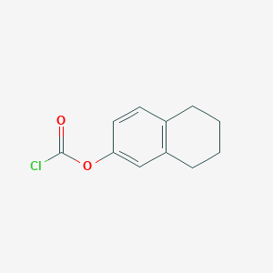 5,6,7,8-Tetrahydronaphthalen-2-yl chloroformate