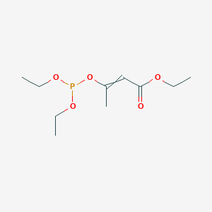 Ethyl 3-[(diethoxyphosphanyl)oxy]but-2-enoate