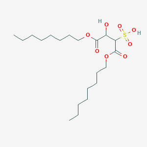 3-Hydroxy-1,4-bis(octyloxy)-1,4-dioxobutane-2-sulfonic acid