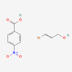 3-Bromoprop-2-en-1-ol;4-nitrobenzoic acid