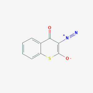 3-Diazonio-4-oxo-4H-1-benzothiopyran-2-olate