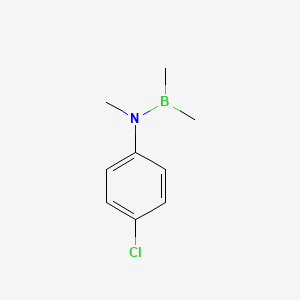 N-(4-Chlorophenyl)-N,1,1-trimethylboranamine