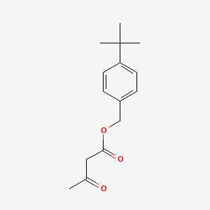 (4-tert-Butylphenyl)methyl 3-oxobutanoate