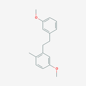 4-Methoxy-2-[2-(3-methoxyphenyl)ethyl]-1-methylbenzene