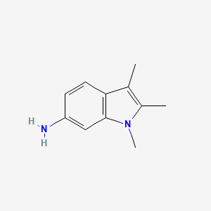 1H-Indol-6-amine, 1,2,3-trimethyl-