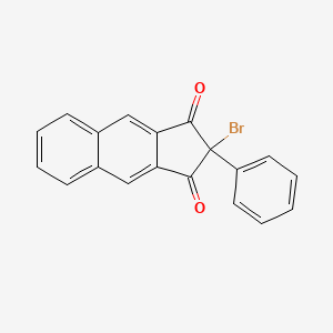 2-Bromo-2-phenyl-1H-cyclopenta[b]naphthalene-1,3(2H)-dione