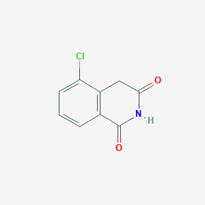 molecular formula C9H6ClNO2 B1457565 5-氯异喹啉-1,3(2H,4H)-二酮 CAS No. 1194703-80-4