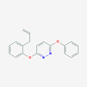 3-Phenoxy-6-[2-(prop-2-en-1-yl)phenoxy]pyridazine