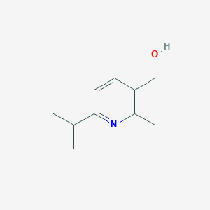 molecular formula C10H15NO B1457581 [2-Methyl-6-(propan-2-yl)pyridin-3-yl]methanol CAS No. 1378811-48-3