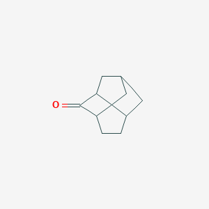 molecular formula C10H14O B14575831 Octahydro-4H-2,5-methanoinden-4-one CAS No. 61207-67-8