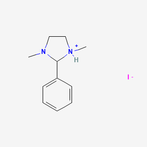 1,3-Dimethyl-2-phenylimidazolidin-1-ium iodide