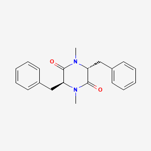 (3R,6S)-3,6-dibenzyl-1,4-dimethylpiperazine-2,5-dione