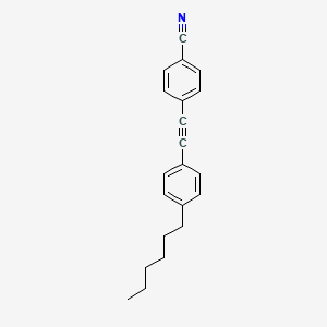 4-[(4-Hexylphenyl)ethynyl]benzonitrile