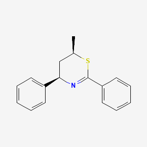 (4R,6R)-6-Methyl-2,4-diphenyl-5,6-dihydro-4H-1,3-thiazine