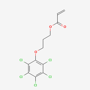 3-(Pentachlorophenoxy)propyl prop-2-enoate