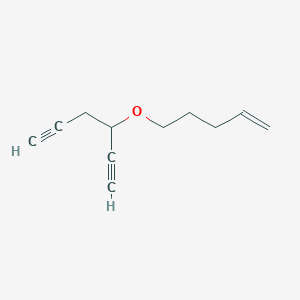 3-[(Pent-4-en-1-yl)oxy]hexa-1,5-diyne