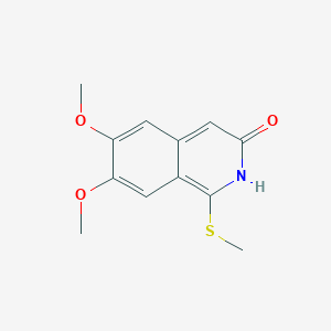 6,7-dimethoxy-1-methylsulfanyl-2H-isoquinolin-3-one