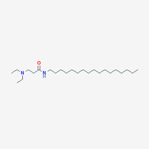 N~3~,N~3~-Diethyl-N-heptadecyl-beta-alaninamide