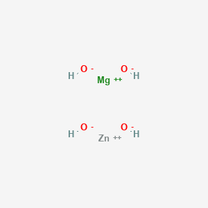 Magnesium zinc hydroxide (1/1/4)