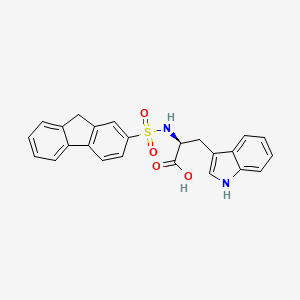 N-(9H-Fluorene-2-sulfonyl)-L-tryptophan