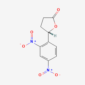 (5S)-5-(2,4-Dinitrophenyl)oxolan-2-one