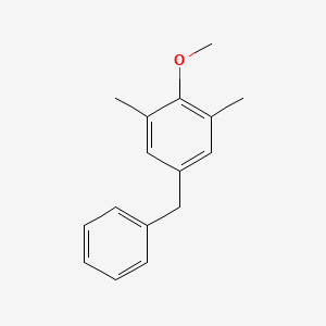 5-Benzyl-2-methoxy-1,3-dimethylbenzene