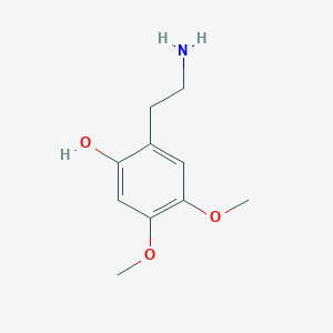 2-(2-Aminoethyl)-4,5-dimethoxyphenol