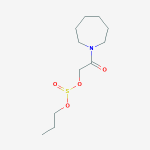 2-(Azepan-1-yl)-2-oxoethyl propyl sulfite