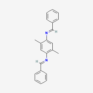 (E,E)-N,N'-(2,5-Dimethyl-1,4-phenylene)bis(1-phenylmethanimine)