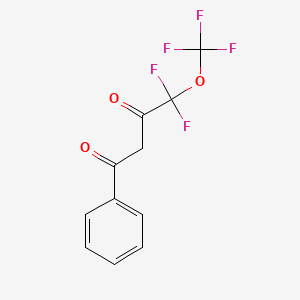 4,4-Difluoro-1-phenyl-4-(trifluoromethoxy)butane-1,3-dione