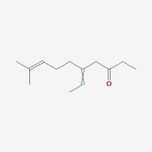 5-Ethylidene-9-methyldec-8-EN-3-one