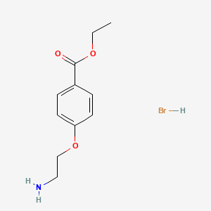 Ethyl 4-(2-aminoethoxy)benzoate;hydrobromide