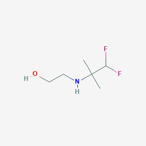 2-[(1,1-Difluoro-2-methylpropan-2-yl)amino]ethan-1-ol