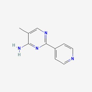 5-Methyl-2-(pyridin-4-yl)pyrimidin-4-amine