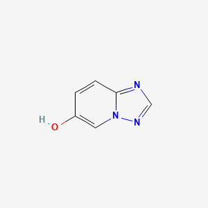 molecular formula C6H5N3O B1457636 [1,2,4]Triazolo[1,5-a]pyridin-6-ol CAS No. 1394969-56-2