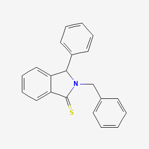 2-Benzyl-3-phenyl-2,3-dihydro-1H-isoindole-1-thione