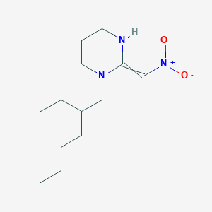 1-(2-Ethylhexyl)-2-(nitromethylidene)hexahydropyrimidine